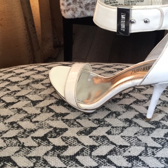 For sale Jeniffer Lopez White High heel Sandal - Picture 3 of 3
